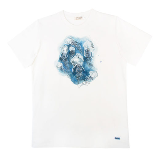 Camiseta Medusas hombre algodón orgánico